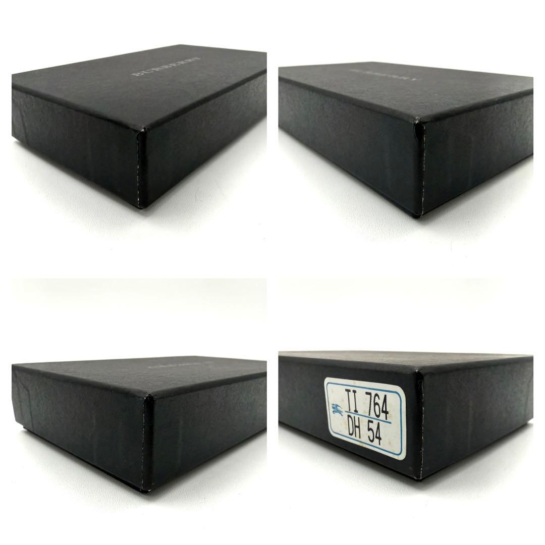 新品・未使用　BURBERRY チェック柄 5連キーケース　ロゴ入り　箱付き