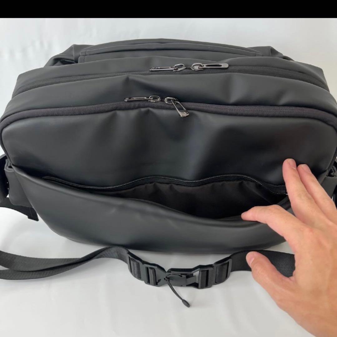 QUICK PACK ボディバッグ ブラック 撥水