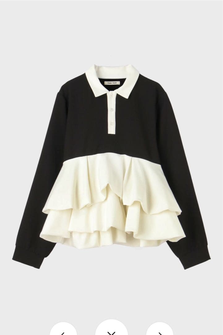 トップス THE TOE Hydra Peplum tops