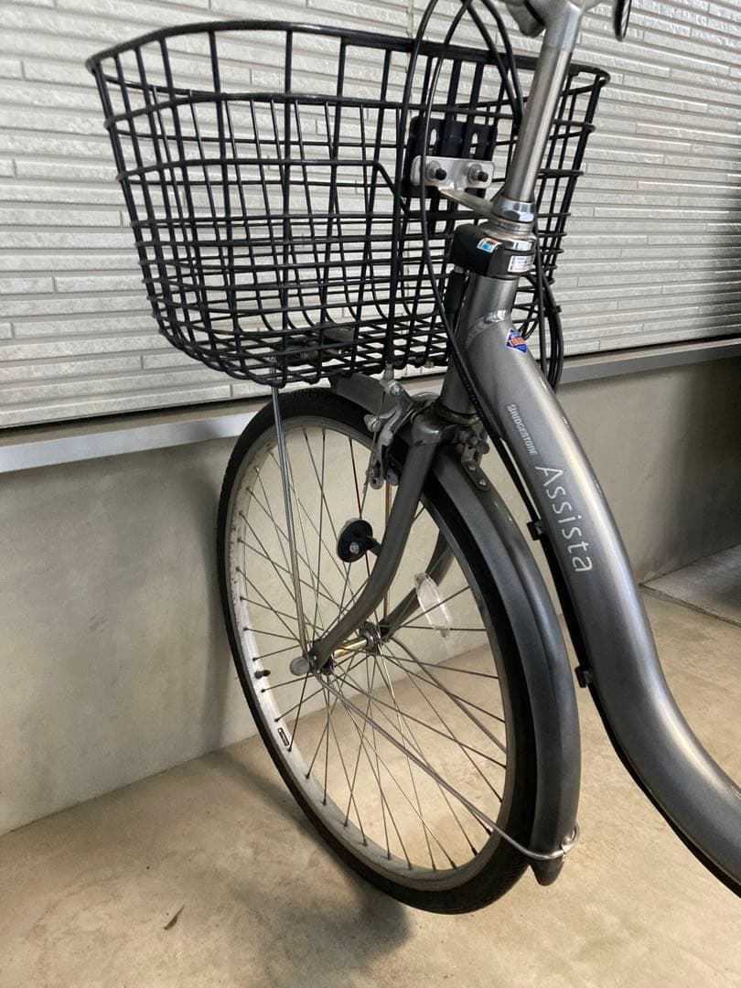 ブリヂストン アシスタ 24インチ バッテリー充電器付属(鍵2本)電動自転車