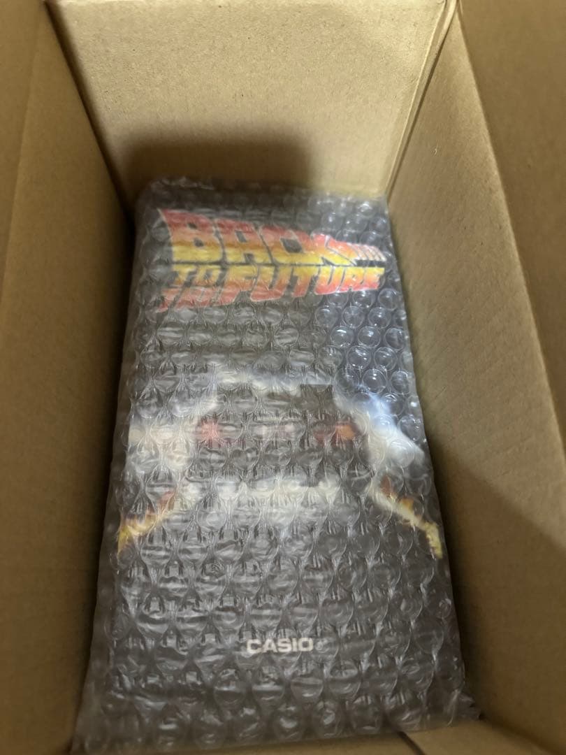 新品未使用CASIO バックトゥザフューチャー コラボレーション限定