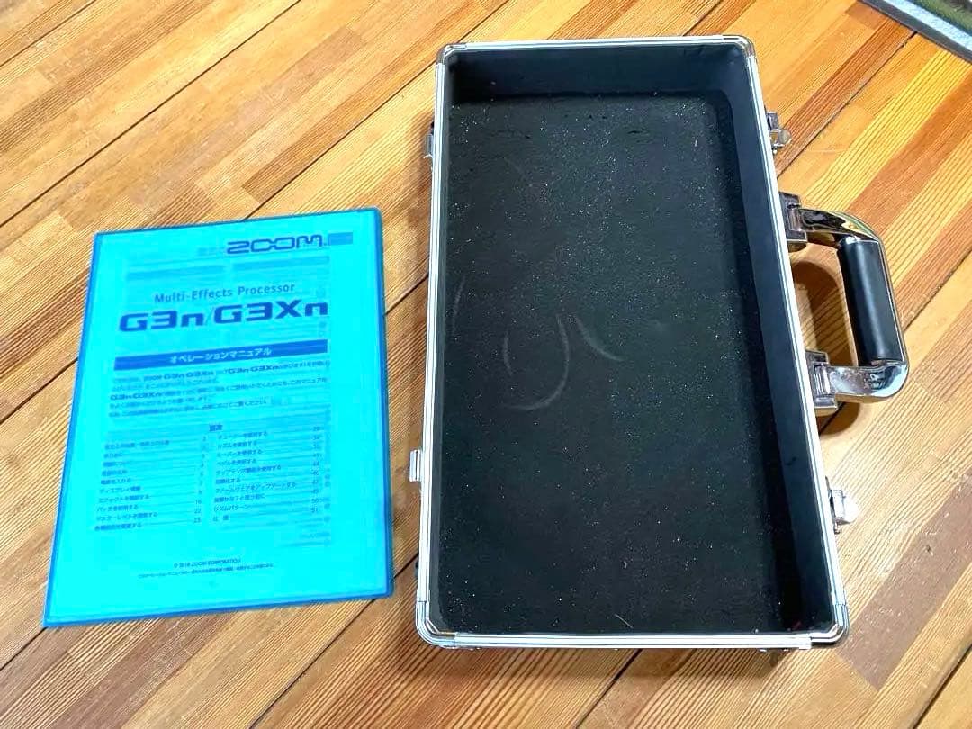 ZOOM G3n ギターエフェクター ハードケース付き