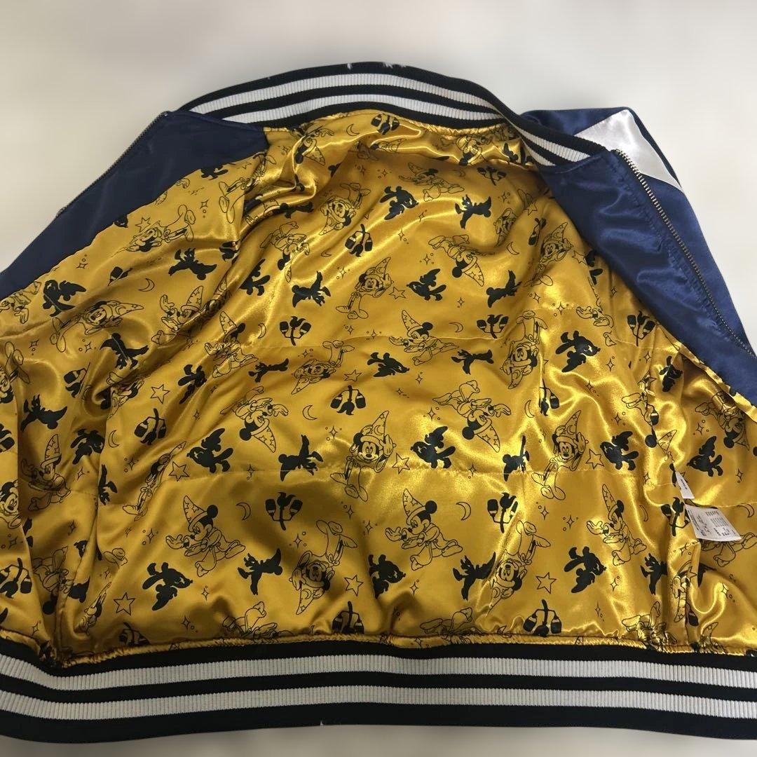 未使用　ベルメゾン×ディズニー　ミッキー ファンタジア　スカジャン　Mサイズ