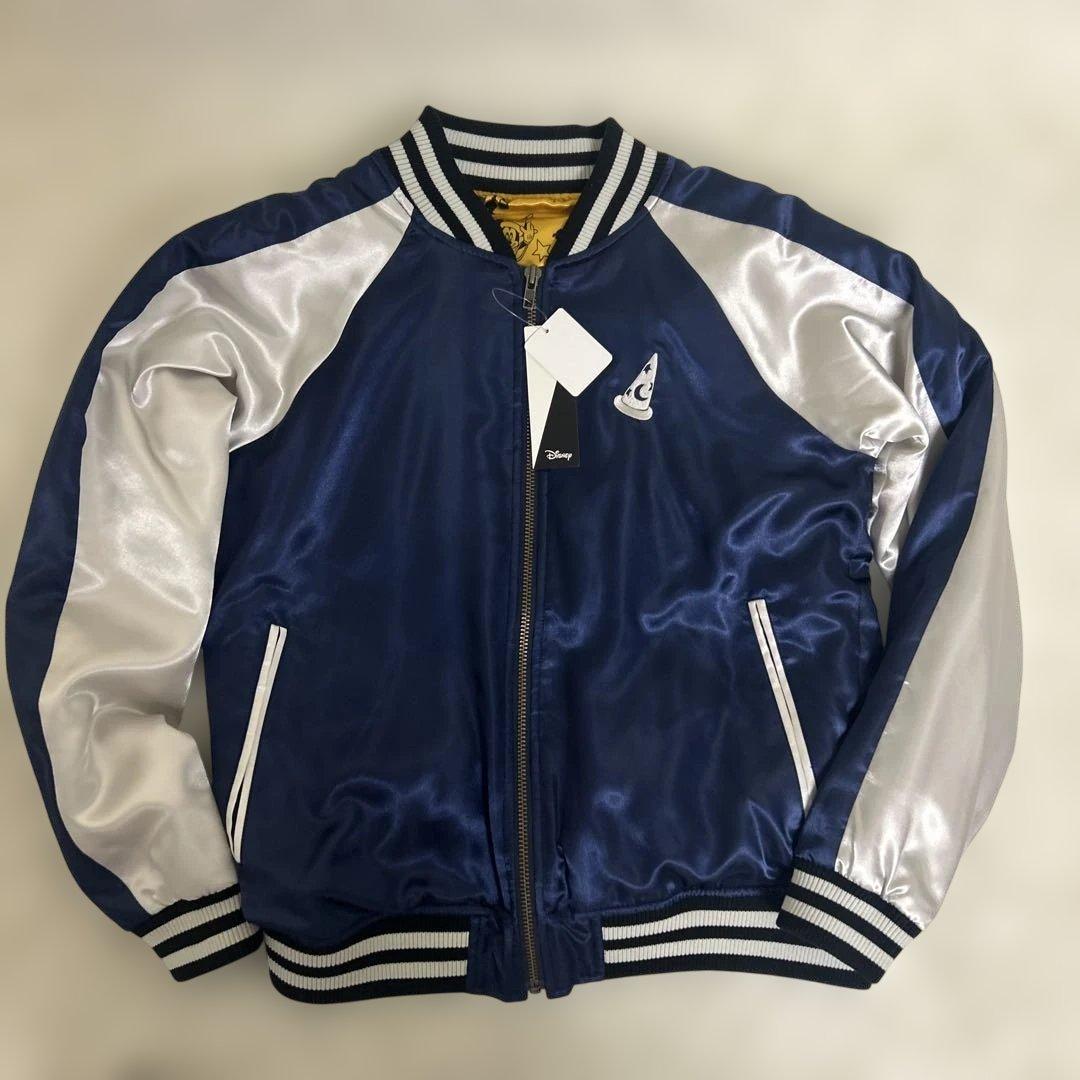 未使用　ベルメゾン×ディズニー　ミッキー ファンタジア　スカジャン　Mサイズ