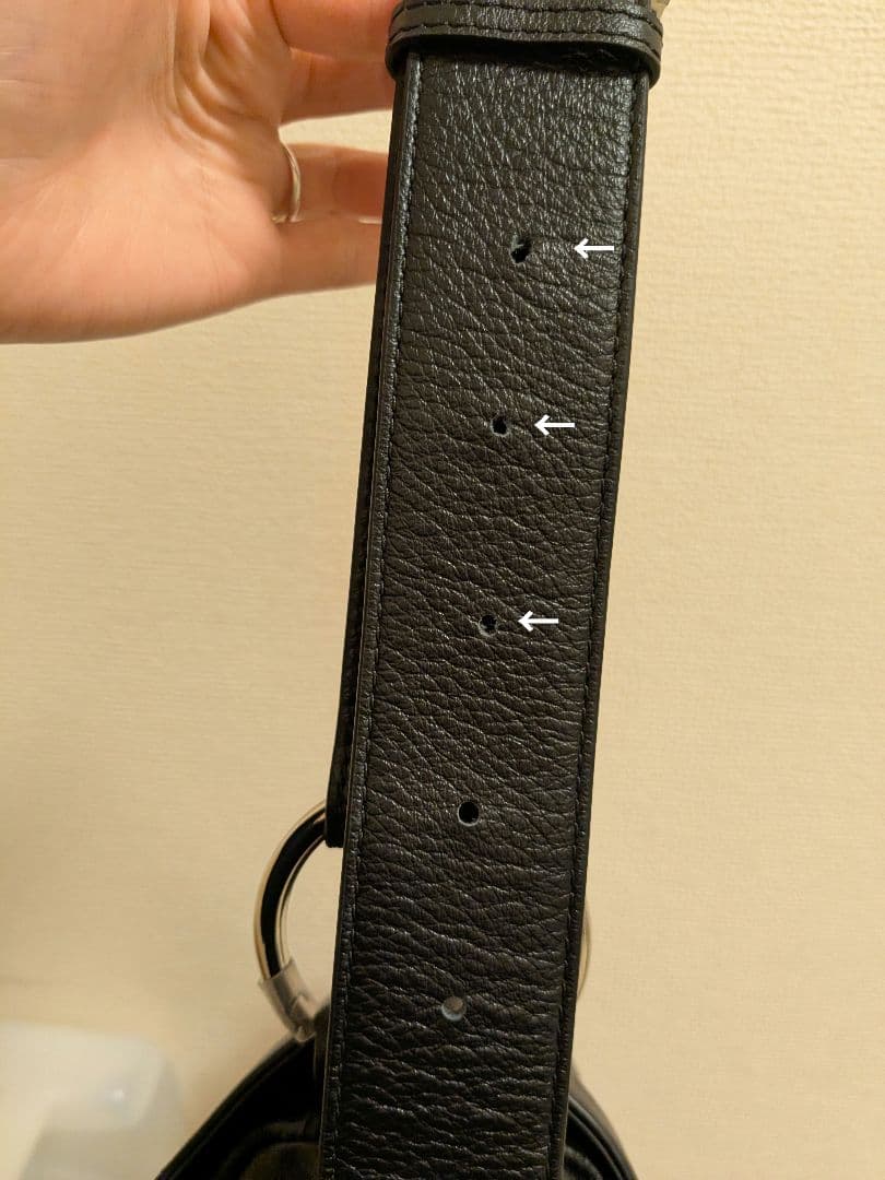 BEARDSLEY ビアズリー 牛革 ボディバッグ ドット ショルダー レザー