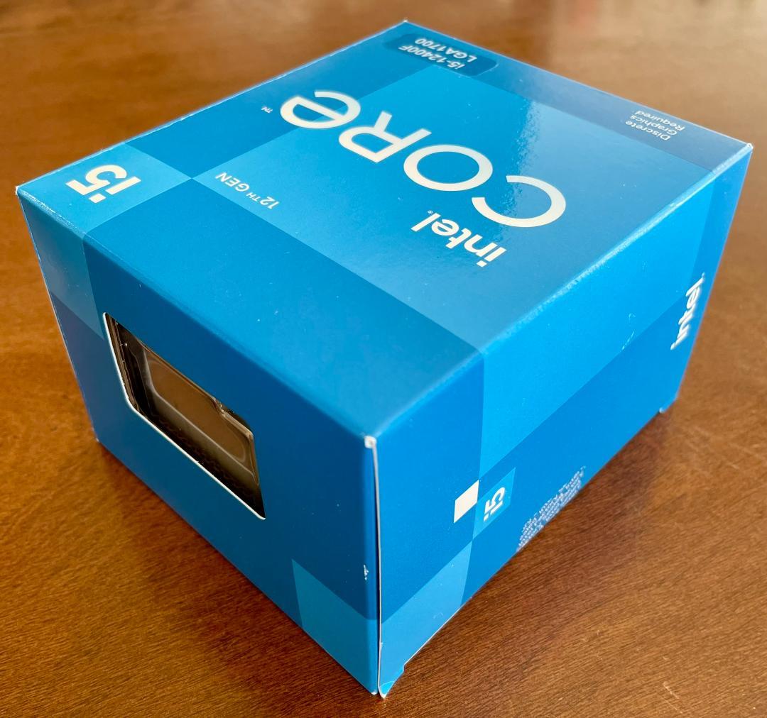 中古 インテル Core i5-12400F LGA1700 クーラー、保証書付