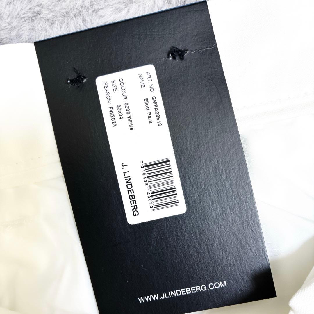 J.LINDEBERGマイクロハイストレッチパンツ ホワイト サイズ30