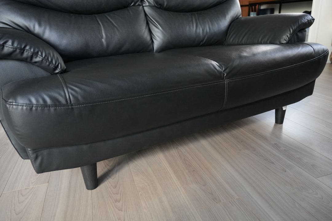 【AZAMI】ニトリ Nシールド 2人掛け ソファ 合成皮革