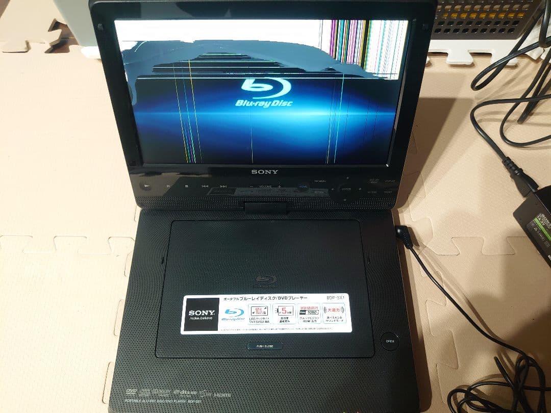 SONY BDP-SX1 Blu-rayプレーヤー　ジャンク扱い出品