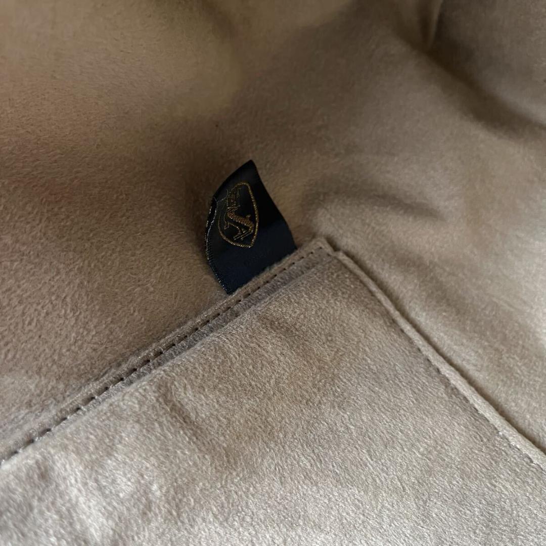 JRA認定 マットクロコ 2way トートバッグ メンズ ブルー ホワイト A4