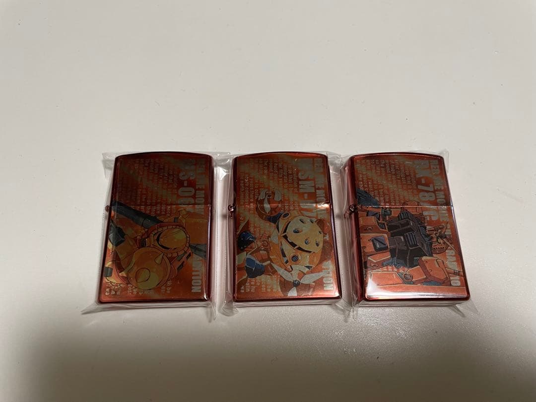 オイルライター　機動戦士ガンダム　9個セット　未使用経年品