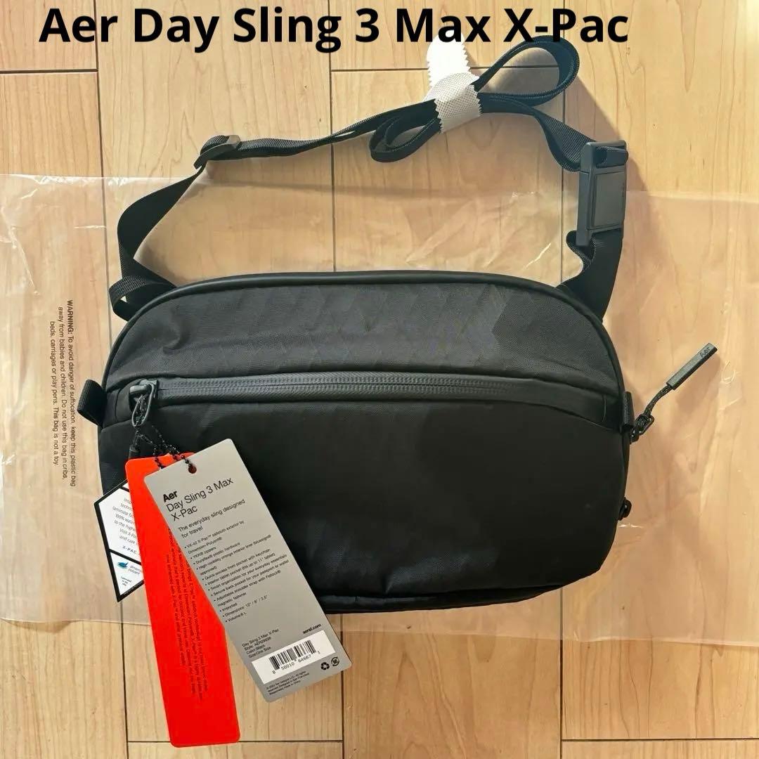 Aer Day Sling 3 Max X-Pac ボディバッグ ブラック 6L