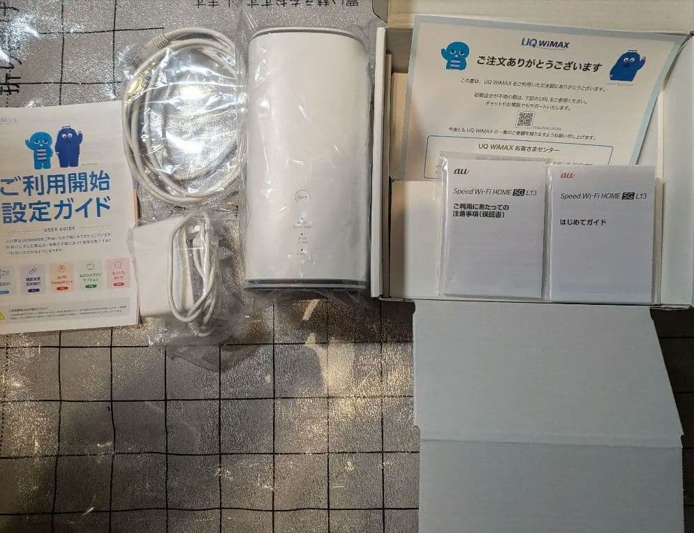 Speed Wi-Fi  5G L13 保証書付き