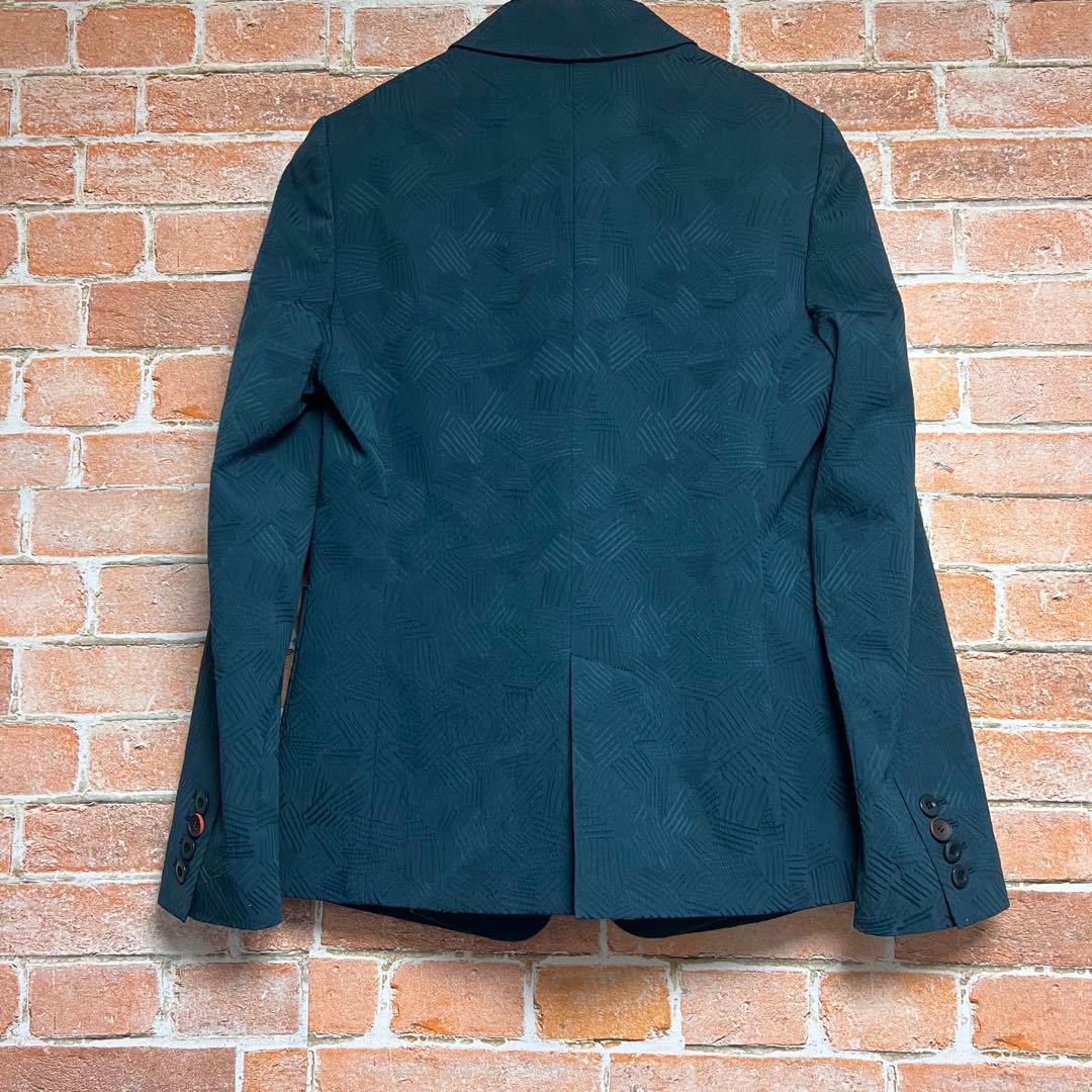 (新品)ポールスミス　ジャガード柄　3ピーススーツセットアップ　シアサッカー生地