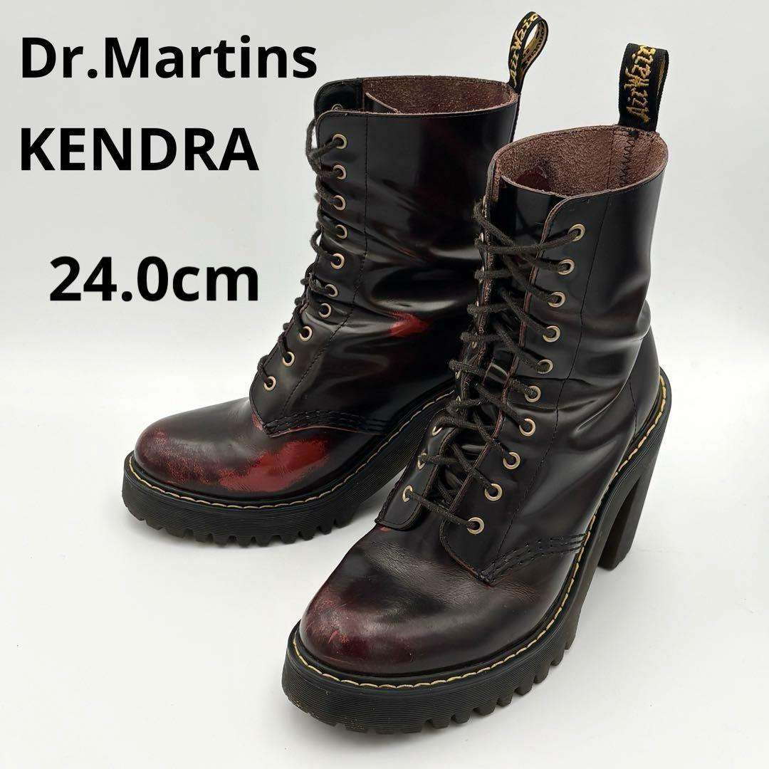 【美品】ドクターマーチン KENDRA 厚底ヒールブーツ