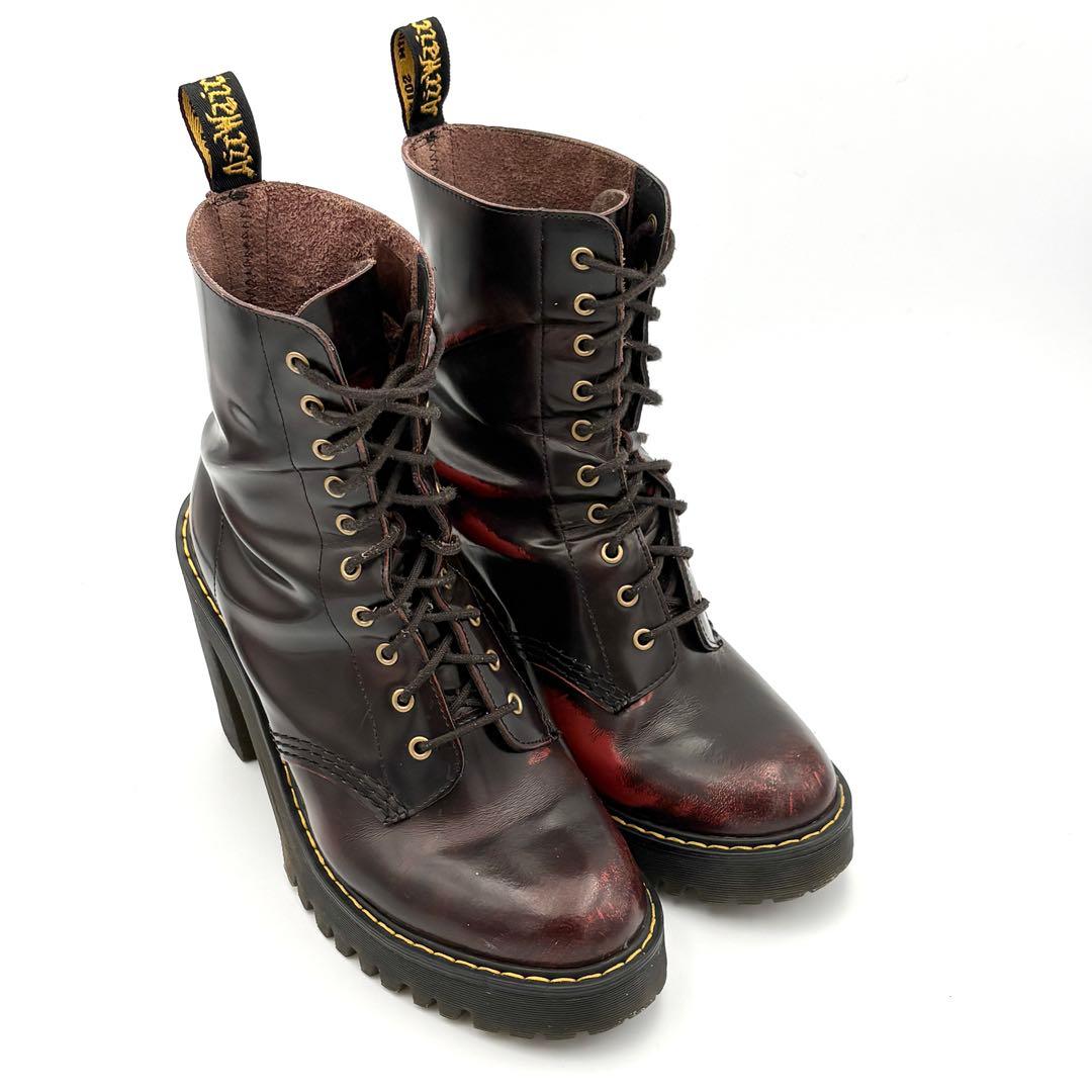 【美品】ドクターマーチン KENDRA 厚底ヒールブーツ