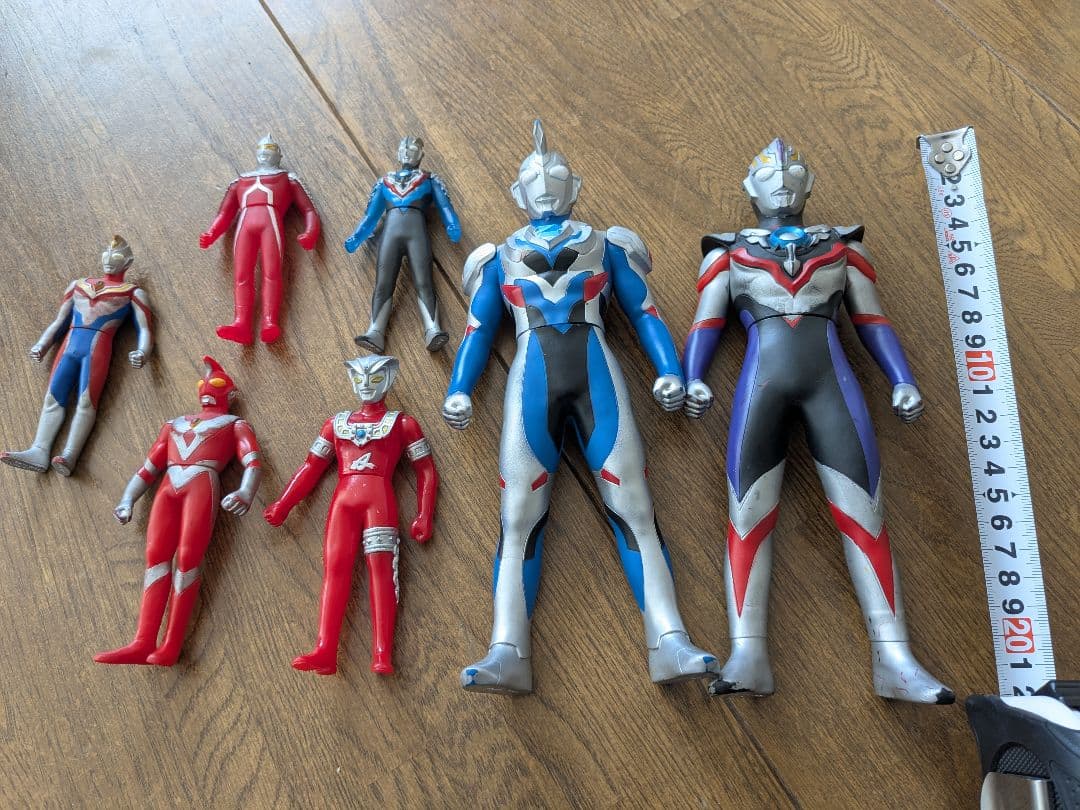 ウルトラマンソフビ、フィギュアまとめ売り