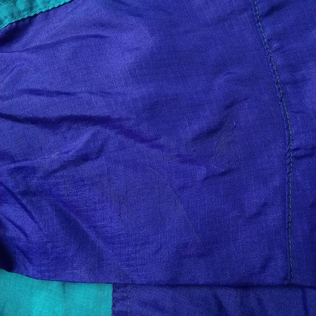 希少☆90s ナイキ 刺繍ロゴ ナイロンジャケット L～XL マルチカラー