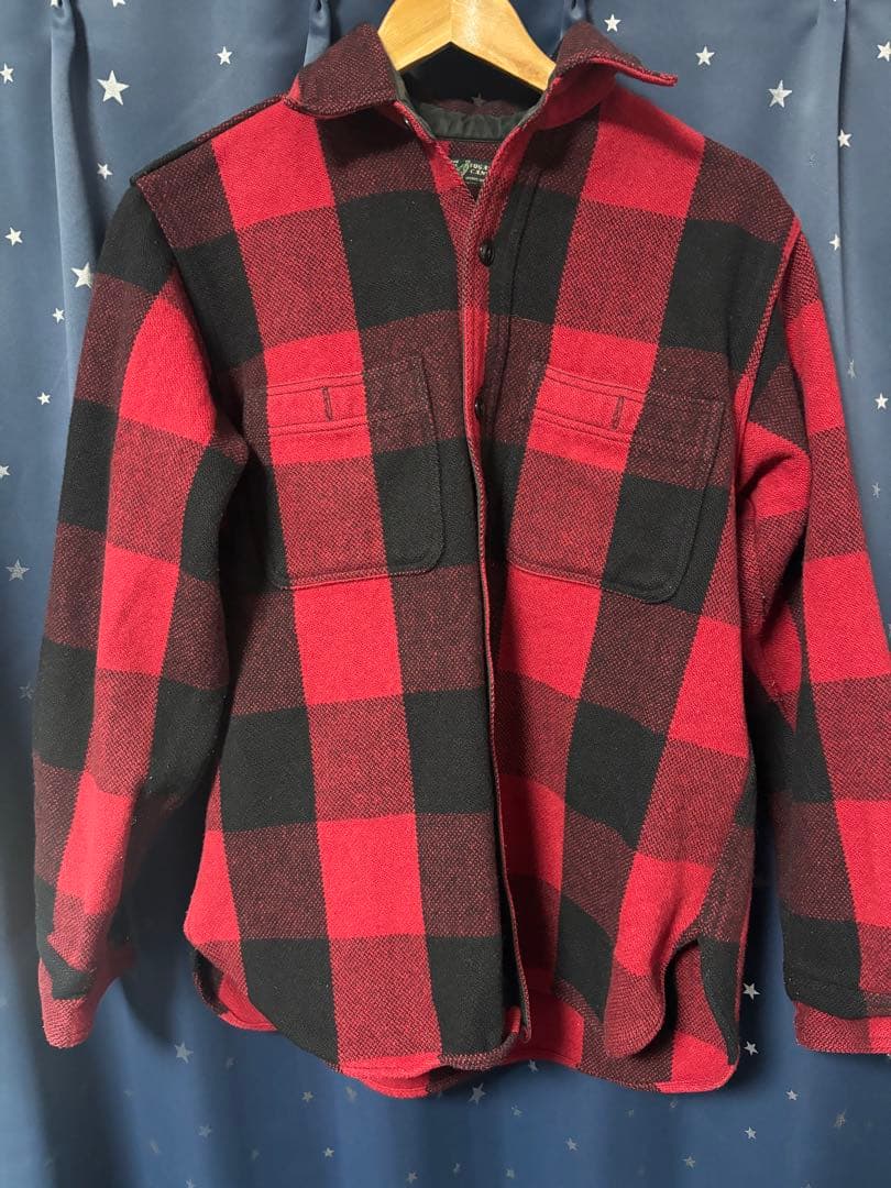 し*ん様 SUGAR CANE 赤黒チェックネルシャツ
