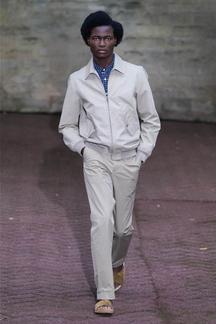 A.P.C. アーペーセー　ハリントンジャケット　ベージュ　Lサイズ