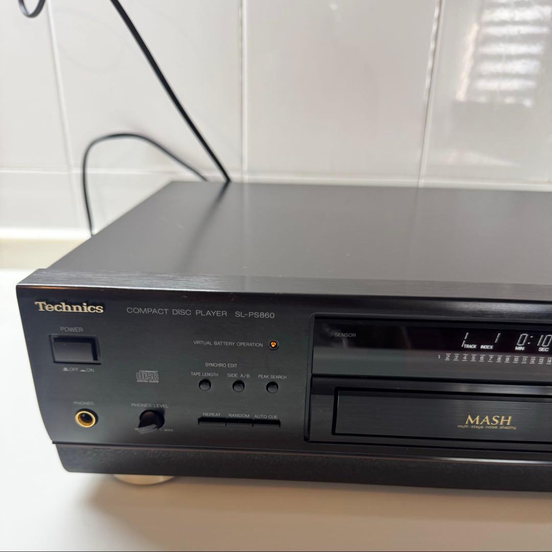 ま*す様 Technics SL-PS860 コンパクトディスクプレーヤー