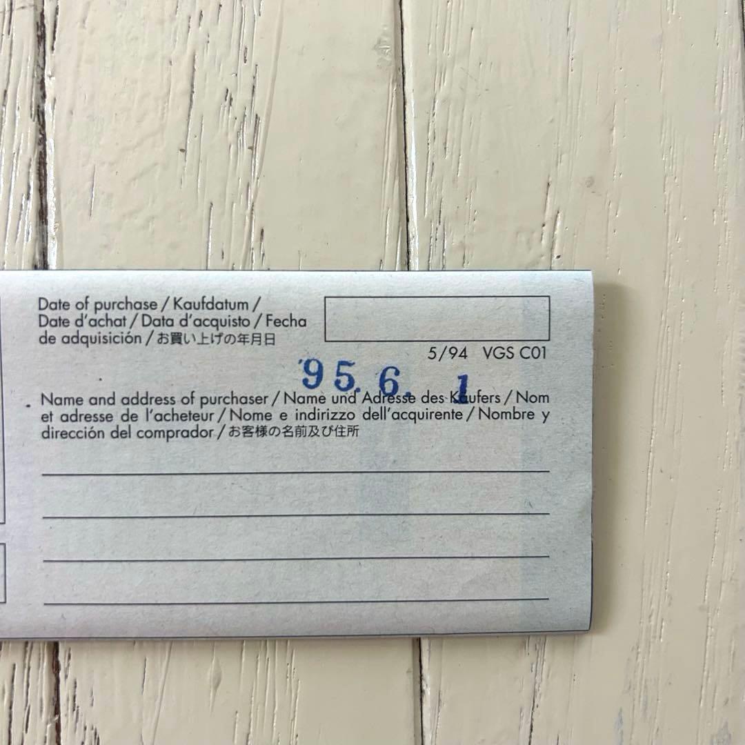 「激レア」 SWATCH レザーベルト 1995年 美品 スイス製 防水