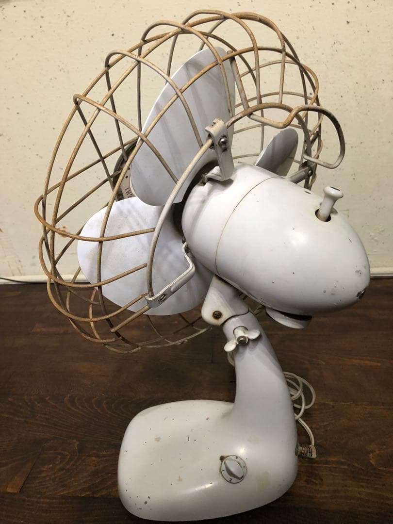 【レトロ】卓上扇風機　三菱