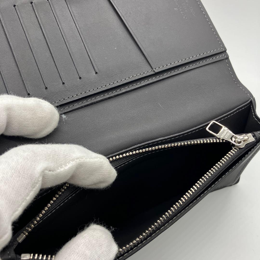 【良品】ルイヴィトン 長財布 ブラック