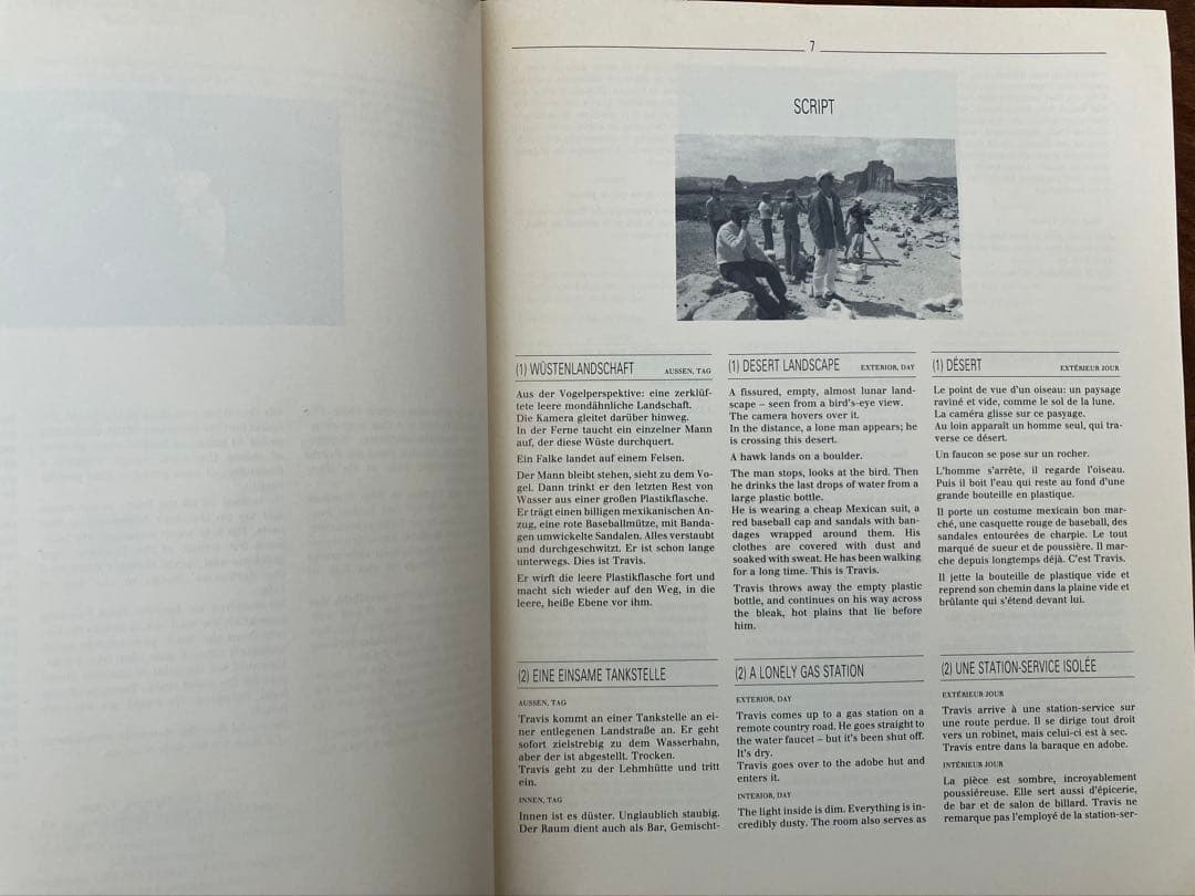 PARIS,TEXAS 写真集 Wim Wenders Ry Cooder