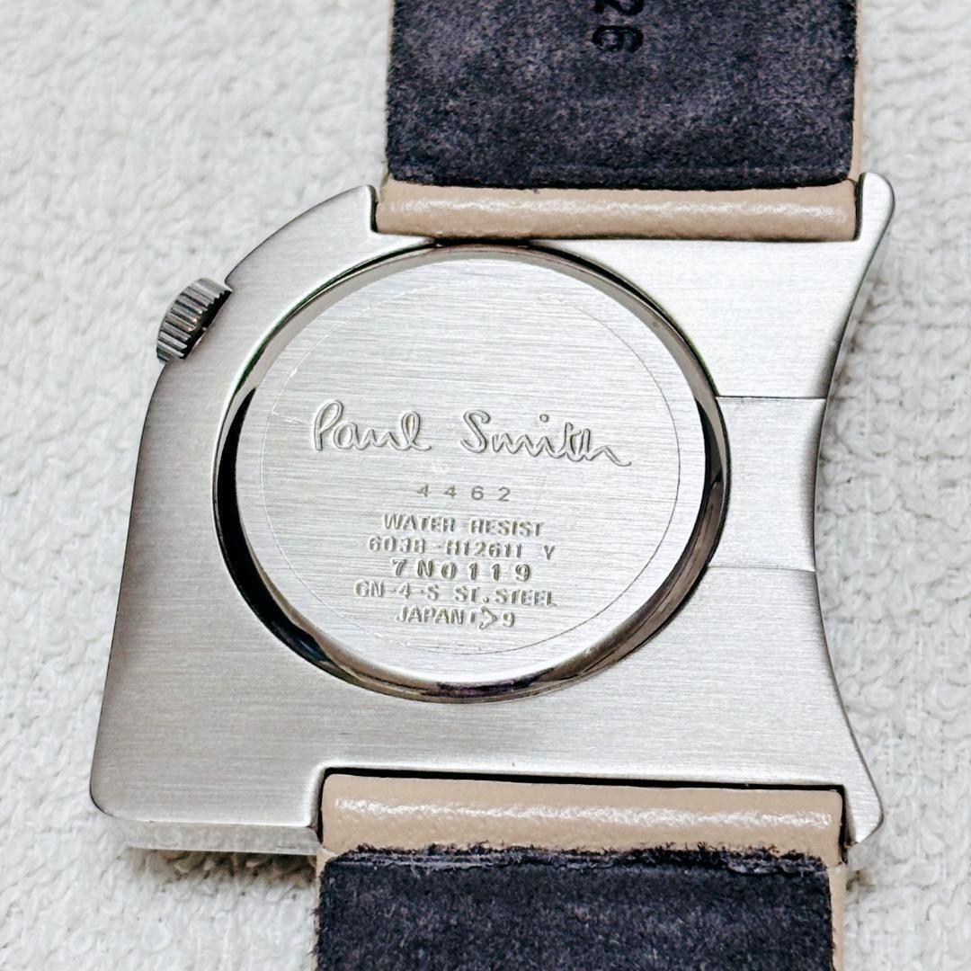 【レア】 美品 ポールスミス 6038-H12611 アシンメトリー 腕時計