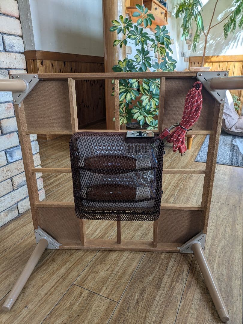 昭和レトロ　こたつ　やぐらコタツ　レトロポップ　当時物　美品