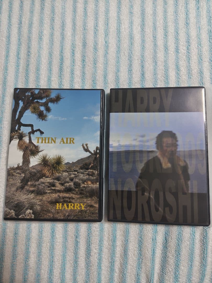 HARRY DVD2タイトル　THIN AIR/狼煙LIVE