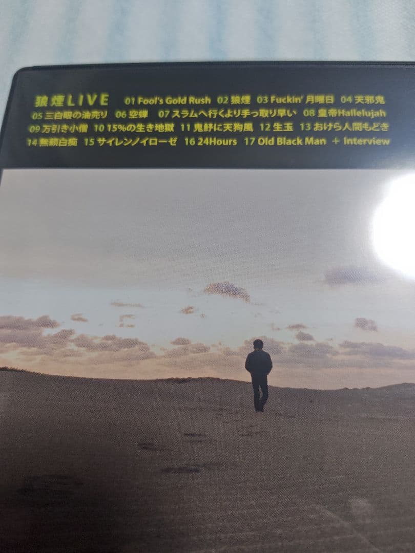 HARRY DVD2タイトル　THIN AIR/狼煙LIVE