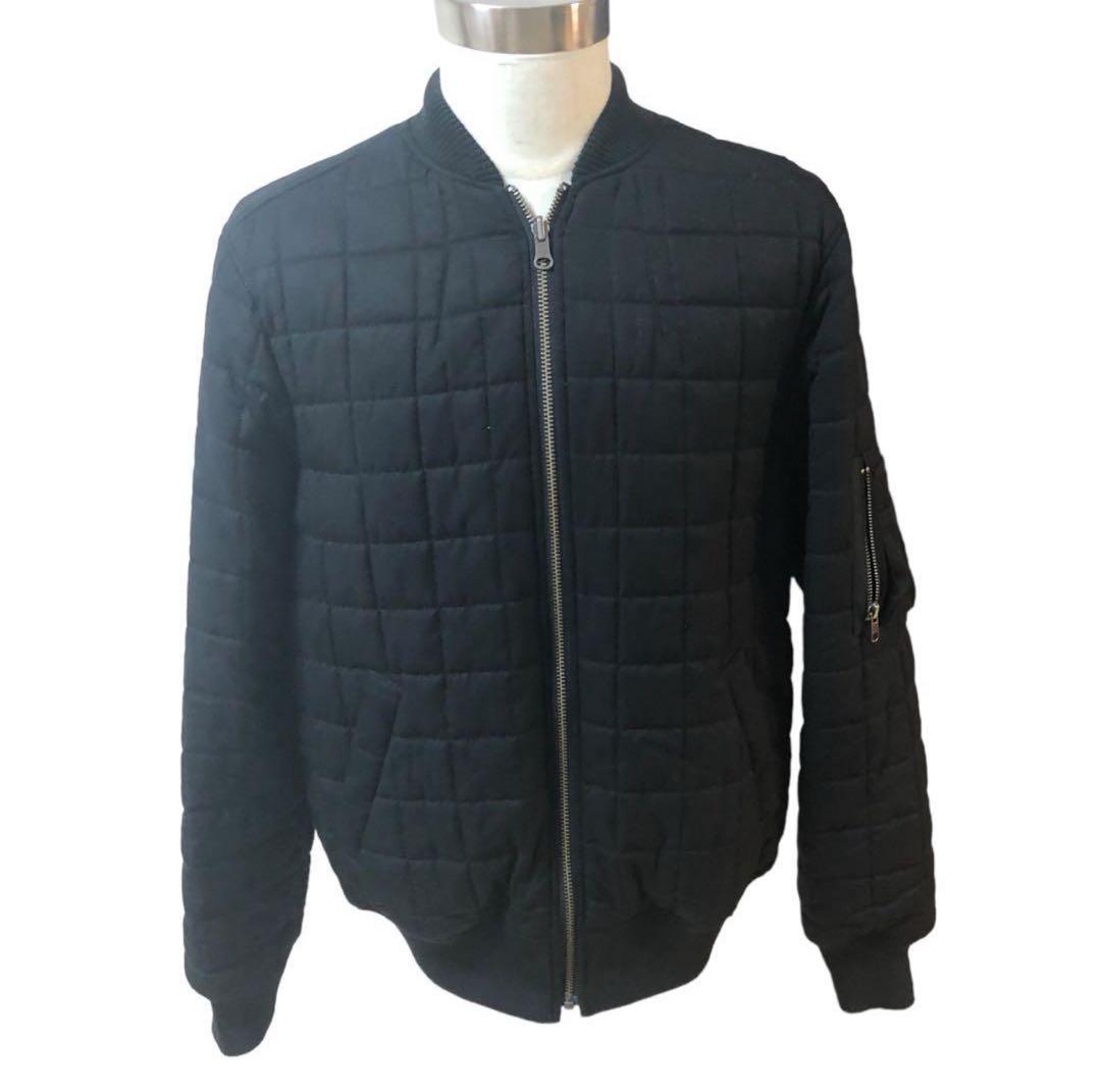 stussy ma1 リバーシブル キルティングジャケット L 00s