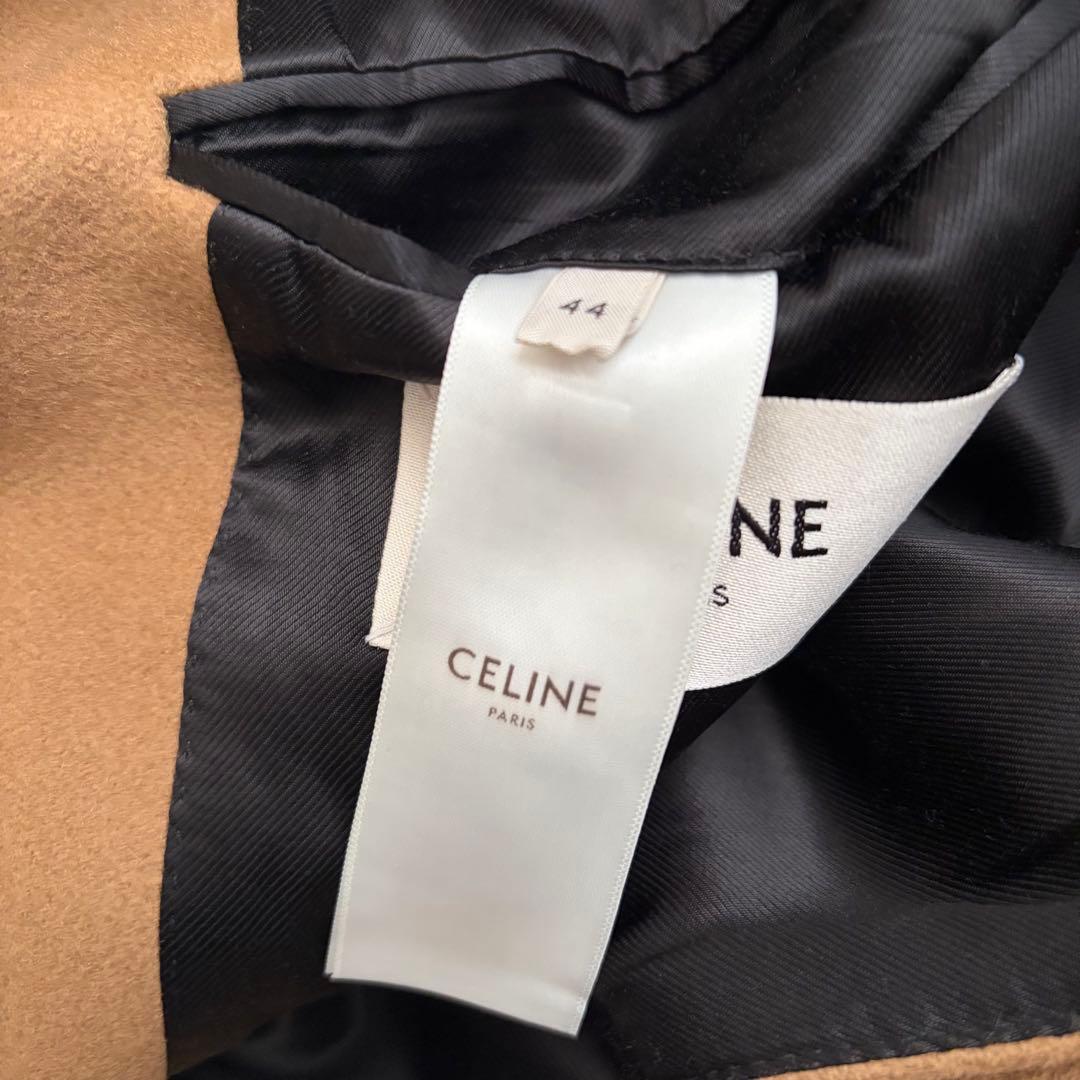 【未使用級✨】セリーヌ　チェスターコート　エディ　ウールカシミヤ 44 キャメル