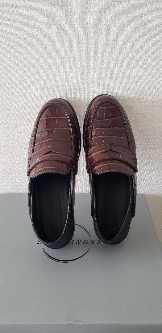 靴　ローファー　スリッポン　ロエベ