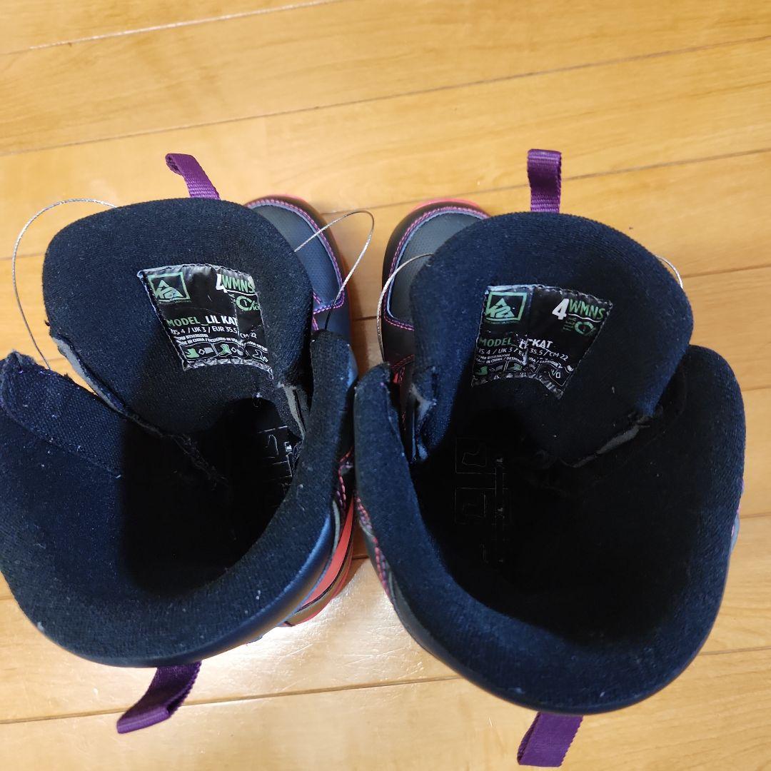 K2 .LIL.KAT.キッズスノーボードブーツ.Boa.22.0cm