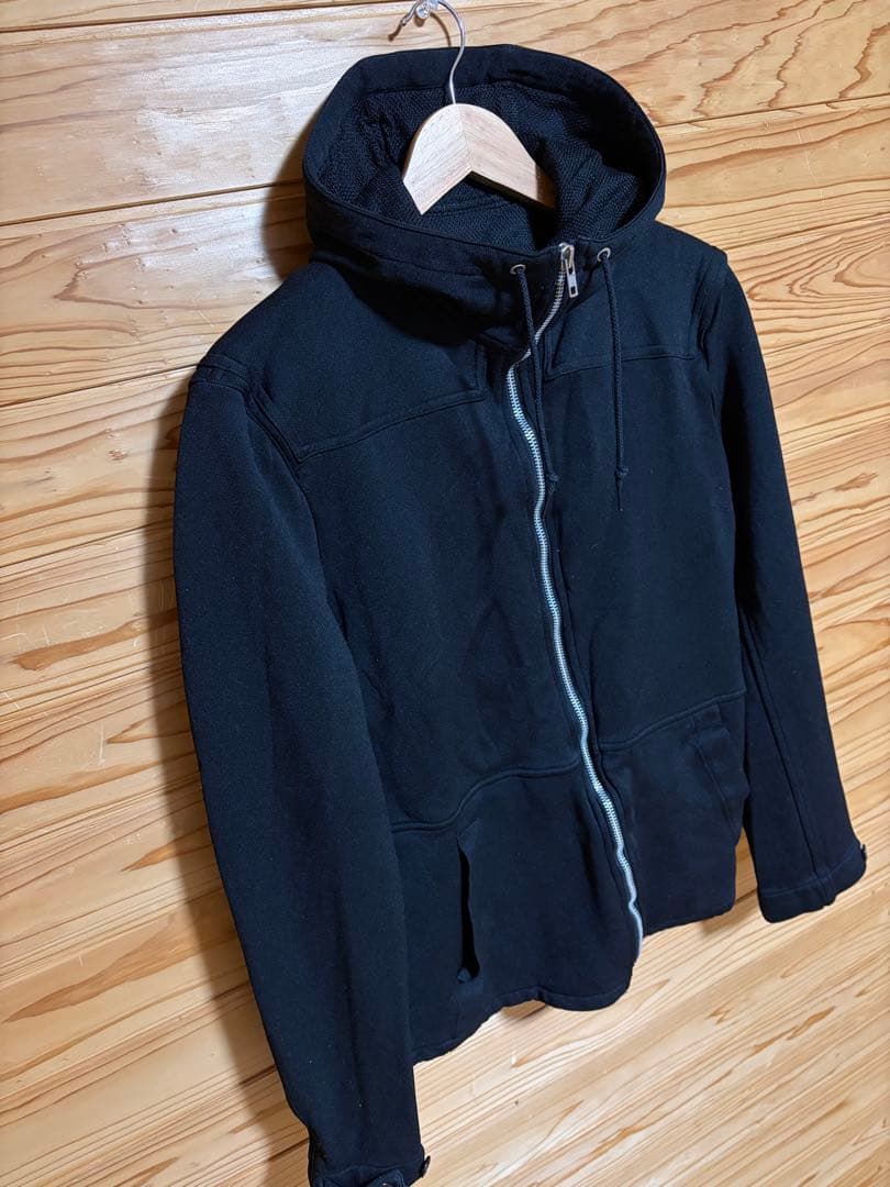 Comme des garcons 縮絨加工 フルジップパーカー フーディ