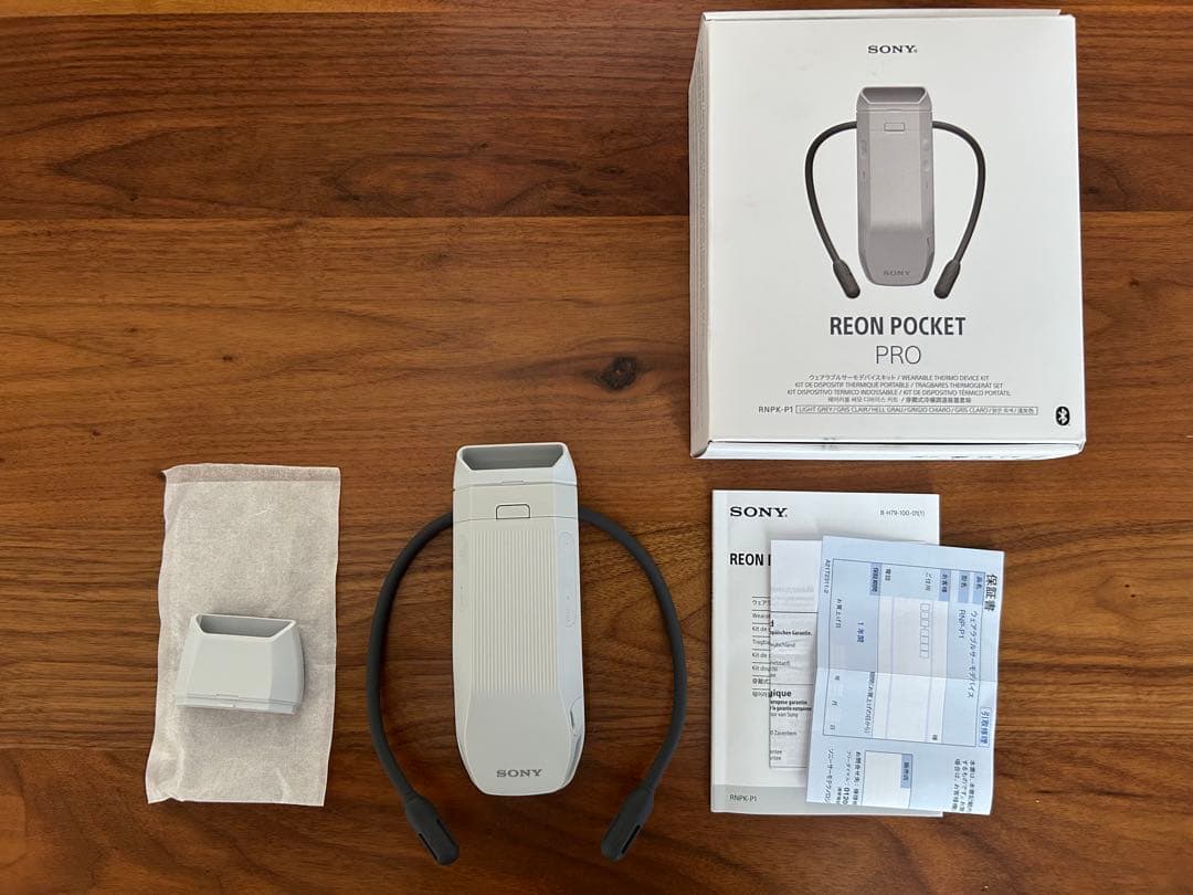 SONY REON POCKET PRO 2025年7月購入。