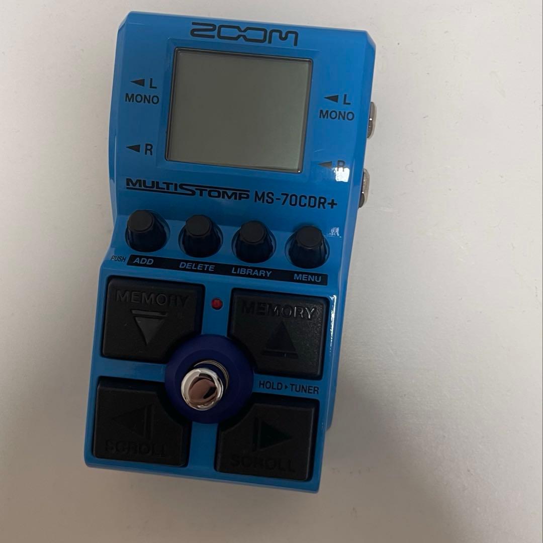 ZOOM MS-70CDR Plus マルチストンプペダル 70cdr+