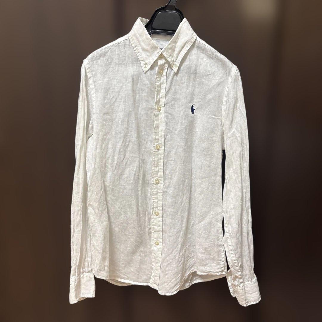 ラルフローレン　リネンシャツ
