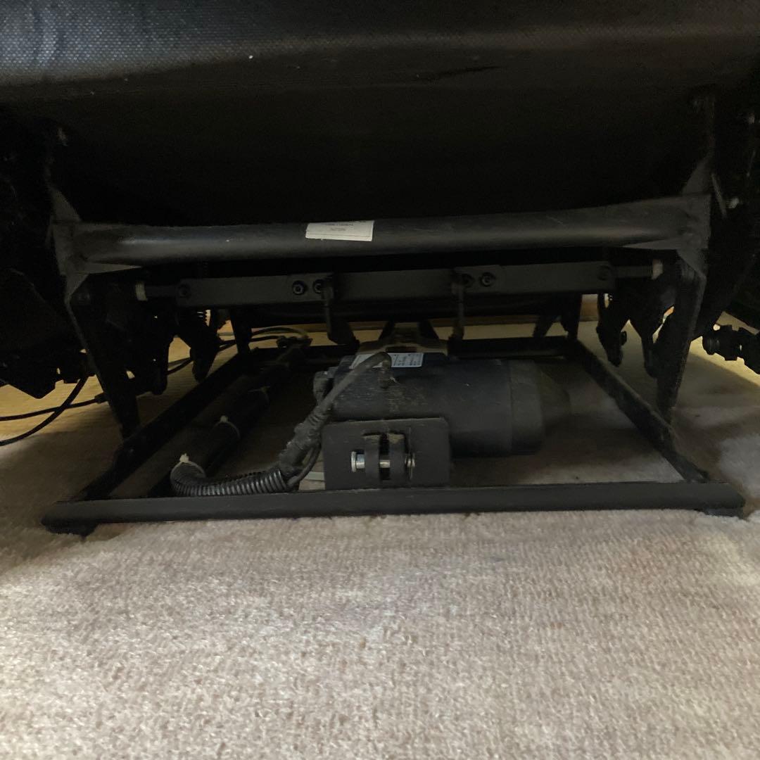 ニトリ電動リクライニングソファ 1人掛け　ブラック