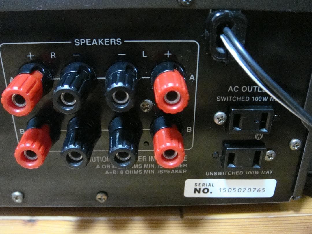 整備済 ONKYOオンキョー アンプ Integra A-912 リモコン取説付