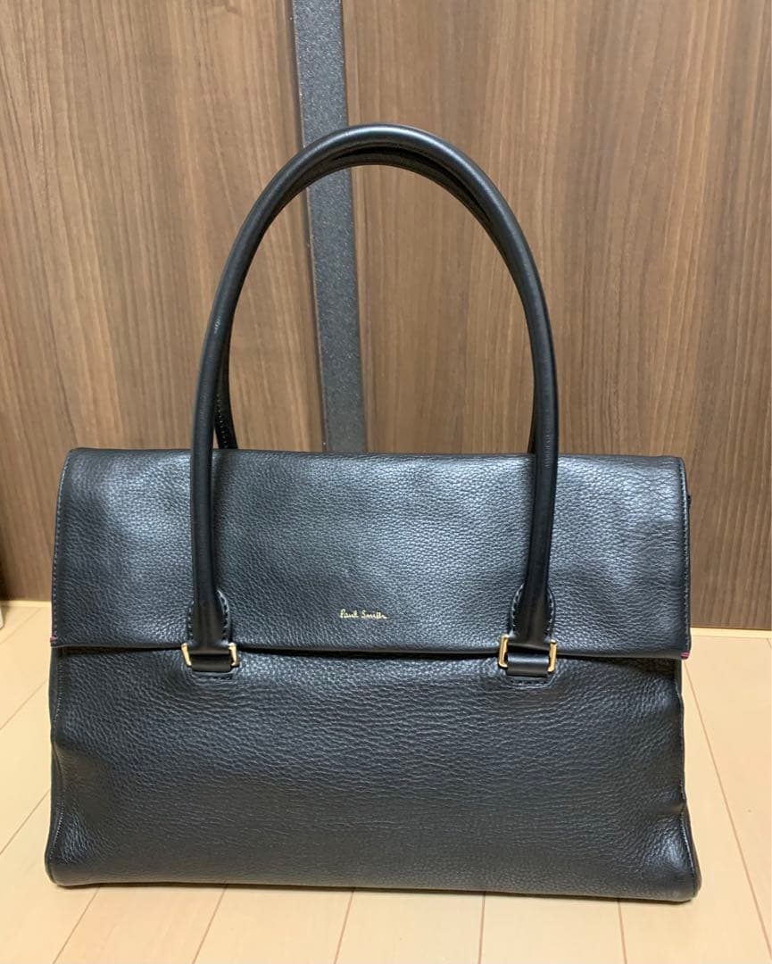 Paul Smith レザートートビジネスバッグA4サイズunisex