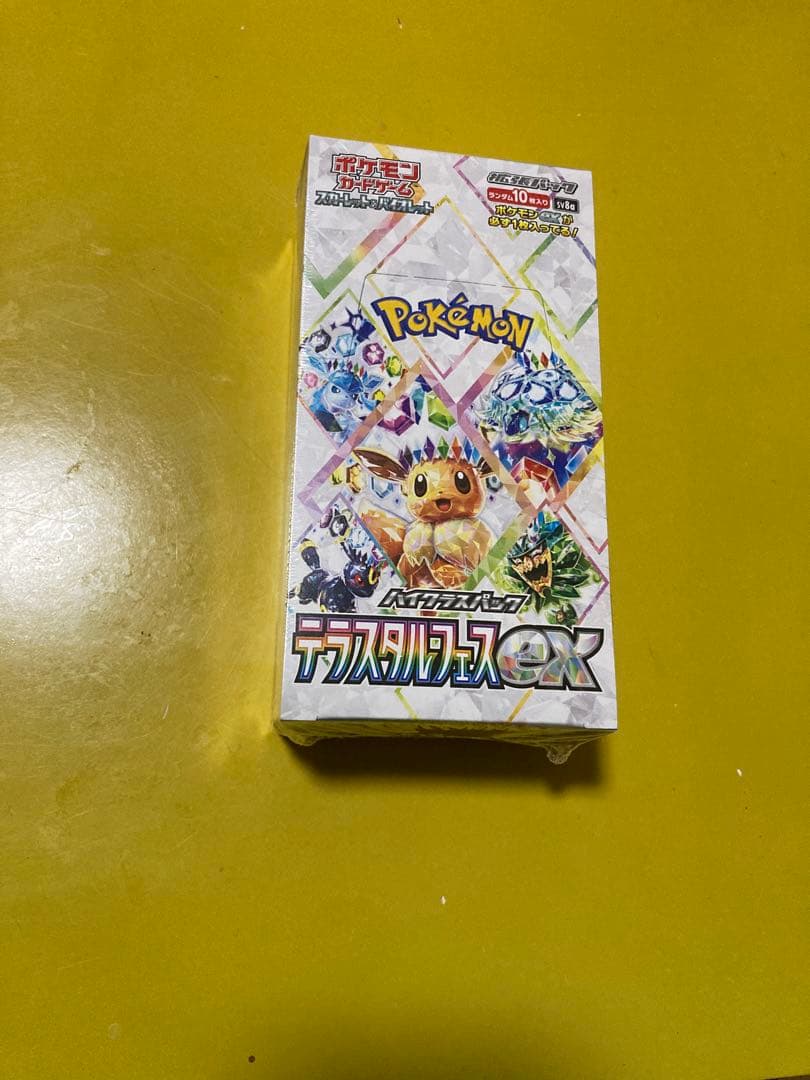 クレケン　【シュリンク付き】ポケモンカード　テラスタルフェスex 1BOX