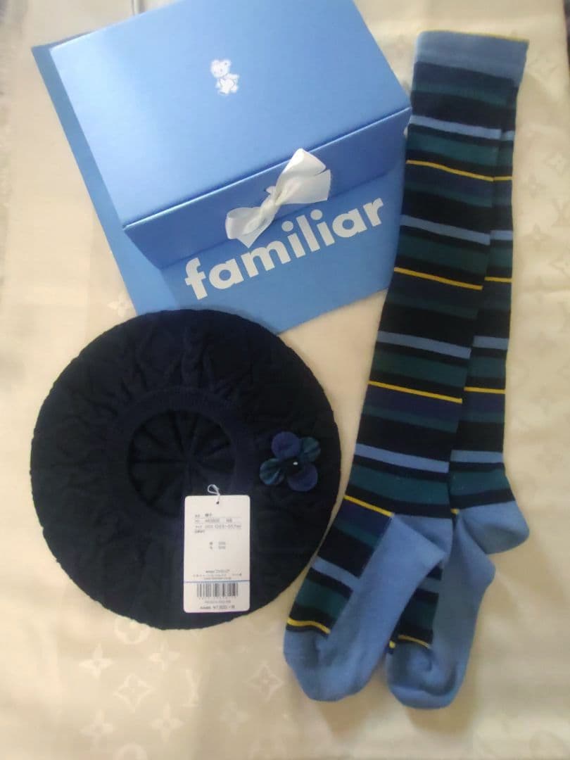 【新品】familiar 150 ワンピース　３点set