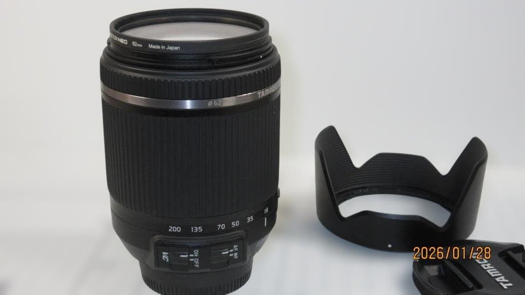 TAMRON 18-200mm ズームレンズ B018 NIKON用 極上品