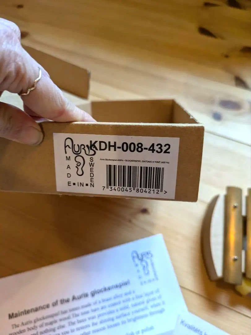 アウリス社(スウェーデン):グロッケンダイヤトニック８音