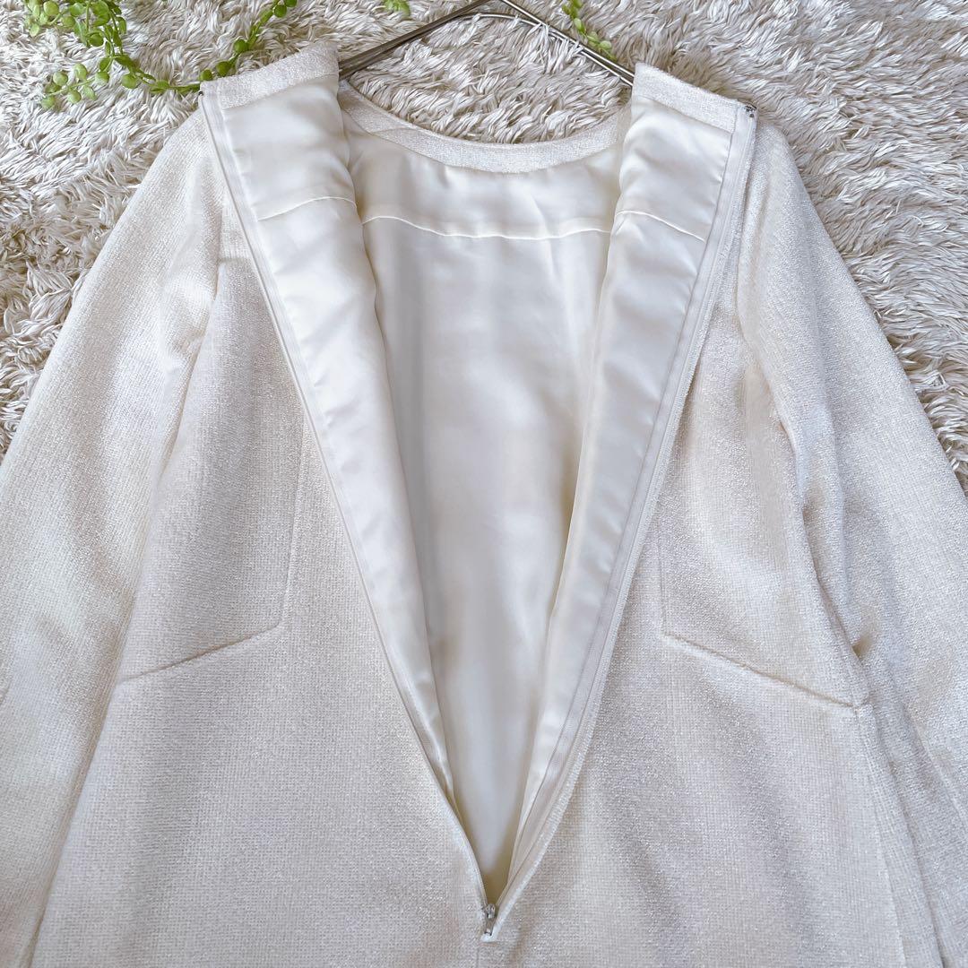 極美品♡courreges クレージュ ロゴマーク ひざ丈ワンピース