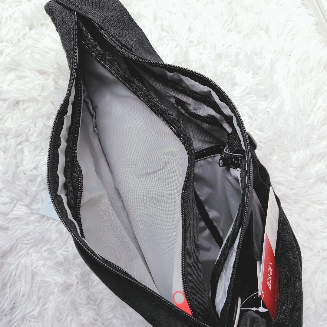 新品タグ付き✨ヘルシーバックバッグ　テクスチャードナイロン Sサイズ ブラック